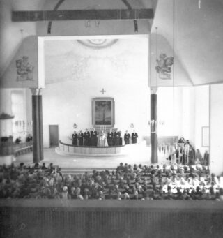 The inauguration of Kuusamo’s new church 1951