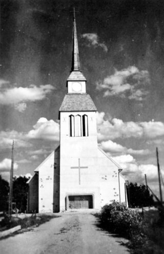 Kuusamo’s new church 1951