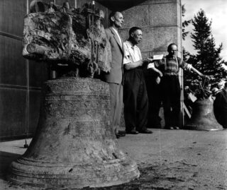 Sermon at the steps of the church