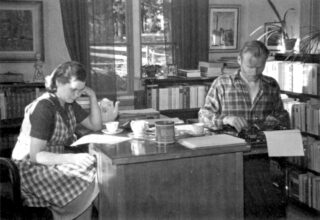 Anna ja Reino Rinne Posillla 1950