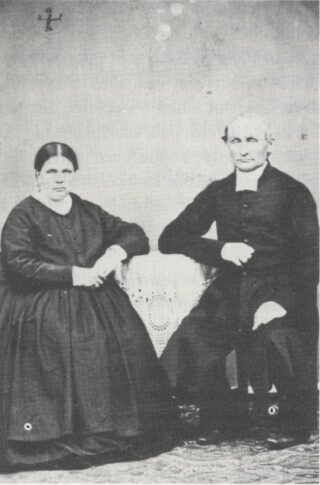 Kirkkoherra Johan Lagus ja rouva Katariina Lagus os. Käyräkangas