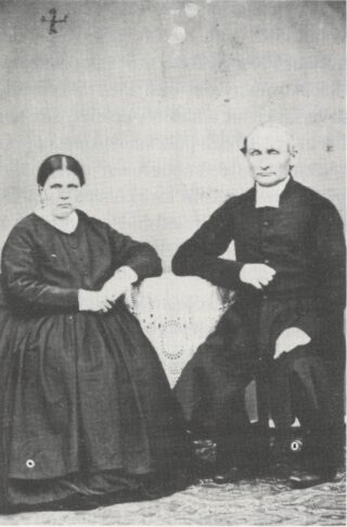 Vicar Johan Lagus and madam Katariina Lagus nee Käyräkangas