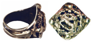 Silver ring, found in Törmäsenlahti